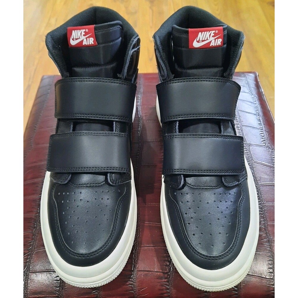 Nike Air Jordan Retro High Double Strap Black Sail Men’s Size 11 AQ7924-001 XLNT - Picture 2 of 9